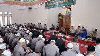 Polda Lampung Gelar Peringatan Isra Miraj Nabi Muhammad SAW Tahun 1444 H