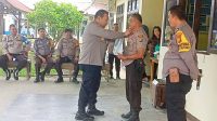 Polsek Tapung Menggelar Acara Pelepasan Purna Bhakti AKP Tarmizi