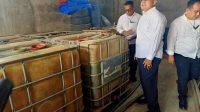 Polda Lampung Gerebek Gudang Pengoplos Minyak Mentah, Diduga Milik Seorang Oknum Anggota Polri