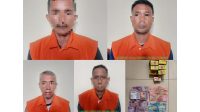 Polres Lampung Selatan Amankan Empat Pelaku Judi