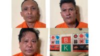 Tiga Pelaku Judi Koprok di Gelandang Polres Lampung Selatan