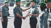 Dandim 0410/KBL Tri Arto Subagio M.Int.Rel.,MMDS Resmi Dilantik Menyandang Pangkat Kolonel