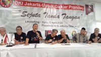 GPP Laounching Satu Juta Tanda Tangan Dukung Untuk Ganjar Pranowo Presiden 2024