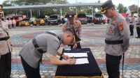 Kapolres Pimpin Sertijab Kabag Ops Polres Lampung Selatan