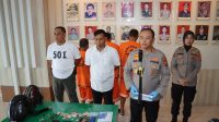 Polresta Bandar Lampung Tangkap Komplotan Pencuri Spesialis Pecah Kaca Mobil