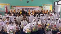 Komite,Korlas dan Alumni SMPN 246 Gelar Santunan Yatim Piatu dan Perlombaan Islami