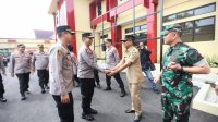 Kehadiran Kapolda Jabar di Sambut Bupati Bandung Dadang Supriatna