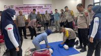 Polresta Cilacap Laksanakan Pelatihan Bantuan Hidup Dasar Kepada Anggota