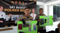 Pihak Kepolisian Polsek CRS Polres Bogor, Ungkap Pelaku Penadah Kendaraan Hasil Curian