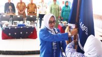 Dilantik dan Dikukuhkan, Bunda Reny Harap DPC dan DPRan IWAPI Lampung Selatan Dukung Pembangunan Ekonomi