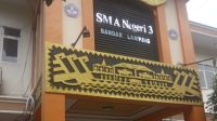 Penerimaan Peserta Didik Baru tahun 2023, SMAN 3 Bandar Lampung Sudah Memenuhi Standar Kemendikbud