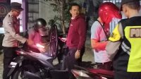 Polsek Distrik Cilacap Laksanakan Kegiatan Razia Kendaraan Bermotor