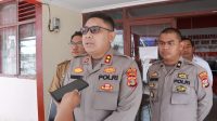 Kapolres Lamsel AKBP Yusriandi Yusrin Cek Logistik Pilkades Serentak