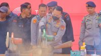 Polda Lampung Musnahkan Ratusan Senpi Rakitan Dan Ratusan Amunisi