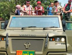 Gelar Kirab Kebangsaan,Bupati Nina : Tingkatkan Ekonomi Masarakat