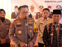 Kapolda Lampung Kunjungi Kampung Tangguh Bebas Dari Narkoba
