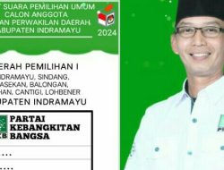 Dari PKB Mang Andry Maju Pada Kontestasi Pileg DPRD Indramayu