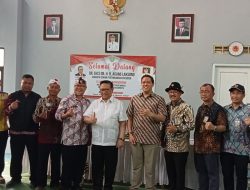 Disambut Syaefudin,Wantimpres Agung Laksono Kunjungi Indramayu