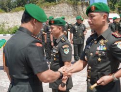 Danrem 062/Tarumanagara Pimpin Sertijab Dandim 0625/PNG