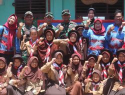 Program Dapur Masuk Sekolah Launching di Wilayah Kodim 0410/KBL