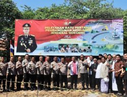Kapolda Jateng Letakan Batu Pertama Monumen Hoegeng