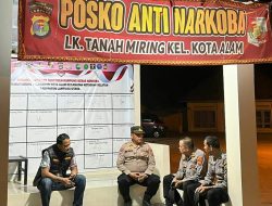 Pastikan Kamtibmas Aman,Kapolres Lampung Utara Pimpin Patroli