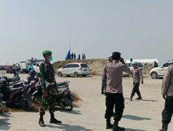 Polres Pangandaran Amankan Kunjungan Menhan RI ke Desa Babakan