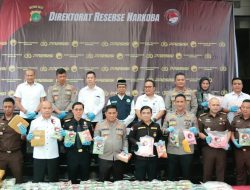 Polda Metro Jaya Musnahkan Barang Bukti Narkoba