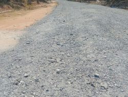 Warga Natar Pertanyakan Kualitas Jalan Talang Jarang