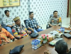 Kapolres Terima Kunjungan KPU Tulang Bawang Barat