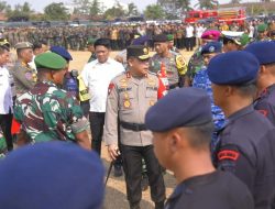 Presiden Jokowi Akan ke Lampung, Kapolda Cek Kesiapan Personil Pam