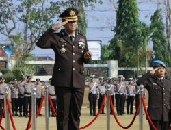AKBP Teddy Rachesna Pimpin Upacara Hari Sumpah Pemuda ke-95
