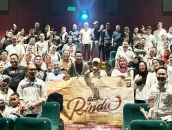 Nobar Film Aku Rindu,Polres Tulang Bawang Barat Jadikan Motivasi