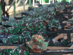 Asah Kemampuan Prajurit Korem 043/Gatam Ikuti Latbak Jatri TW IV