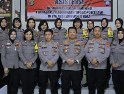 Polres Lampung Utara Dikunjungi Aspol RW Dit Binmas Polda Lampung