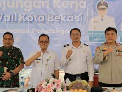 Jalin Sinergitas Bersama Forkopimcam, Pj Walikota Bekasi Lakukan Kunker