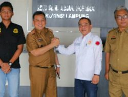 Jalin Silaturahmi,Ketua WN88 unit13 Lampung Kunjungi RS Abdoel Moloek