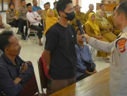 Sosialisasi Cegah Tawuran,Pelajar dan Orangtua Hadir di Polda Lampung