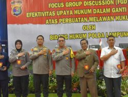 Kapolda Lampung Buka Kegiatan FGD