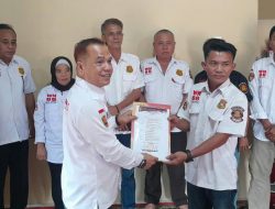 Ketua WN88 unit 13 Lampung Serahkan SK ke Ketua WN88 Sub unit 13 Pesawaran