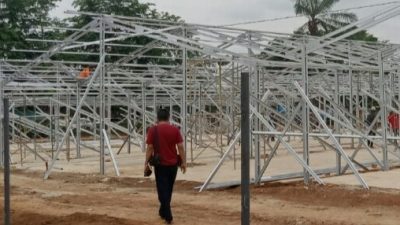 Dua Lembaga Masyarakat Pertanyakan Pembangunan Pasar Sementara Natar