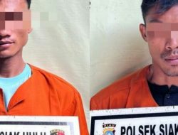 Polisi Tangkap Dua Pengedar Narkoba di Siak Hulu