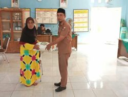Pemdes Way Melan Lampung Utara Salurkan Bantuan Pangan ke KPM