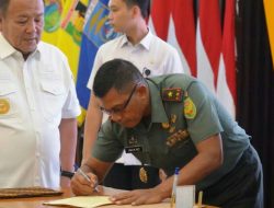 Danrem 043/Gatam Saksikan Penyerahan Secara Digital DIPA dan BDATKD 2024 Provinsi Lampung