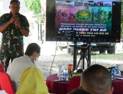 Danrem 043/Gatam Hijaukan Pinang Jaya Kemiling