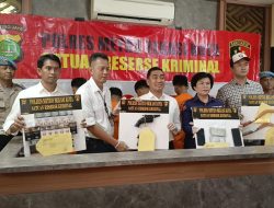 Tim Gabung Polres Bekasi Kota Amankan 4 Pelaku Curas Alfamart