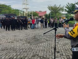 Kombes Tuafiq Pimpin Show Of Force Patroli Skala Besar ke Tiap Gereja