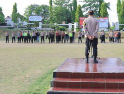 Polres Lampung Utara Terjukan 215 Personel Amankan Perayaan Natal