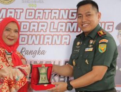 Rumah Dinas Dandim 0410/KBL Diresmikan Walikota Bandar Lampung