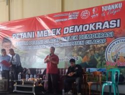 Diskusi Demokrasi,Ratusan Petani Cilacap Deklarasi Dukung Ganjar